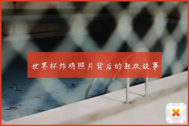 世界杯炸鸡照片背后的狂欢故事