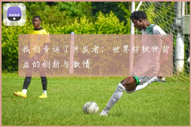 我们专访了开发者：世界杯软件背后的创新与激情