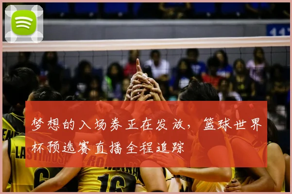 梦想的入场券正在发放，篮球世界杯预选赛直播全程追踪