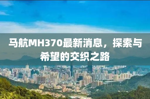 马航MH370最新消息，探索与希望的交织之路