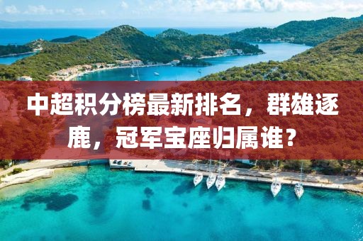 中超积分榜最新排名，群雄逐鹿，冠军宝座归属谁？