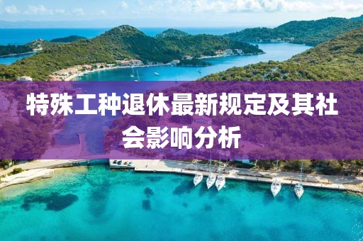 特殊工种退休最新规定及其社会影响分析