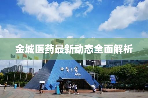 金城医药最新动态全面解析