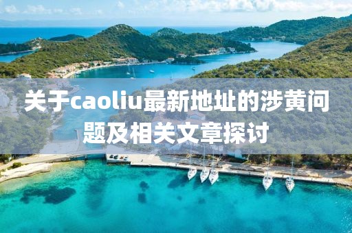 关于caoliu最新地址的涉黄问题及相关文章探讨